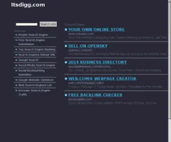 Itsdigg.com(建站成功) Screenshot