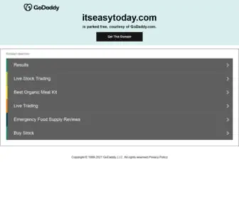 Itseasytoday.com(Itseasytoday) Screenshot