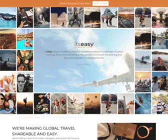 Itseasytravel.com(Itseasy is your trusted partner for expedited passports and visas) Screenshot