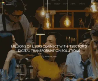 Itsector.pt(Digital Transformation for Financial Institutions) Screenshot