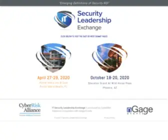 Itsecurityexchange.com(Hosted Summit for IT Security Leaders) Screenshot