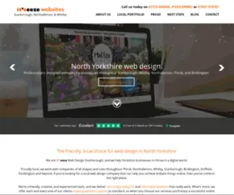 Itseeze-Scarborough.co.uk(Web Design North Yorkshire) Screenshot