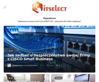 Itselect.pl(Portal technologiczny) Screenshot