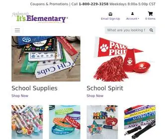 Itselementary.com(Anderson's It's Elementary) Screenshot