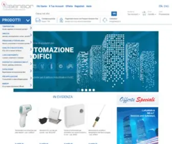 Itsensor.it(Industrial technology webstore) Screenshot