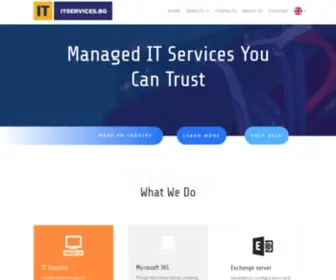 Itservices.bg(ИТ компютърна поддръжка на най) Screenshot