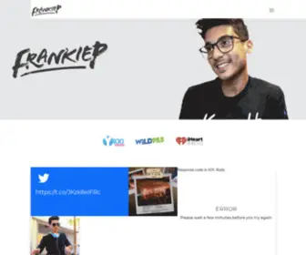 Itsfrankiep.com(Frankie P) Screenshot