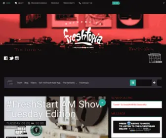 Itsfreshradio.com(Fresh Radio) Screenshot