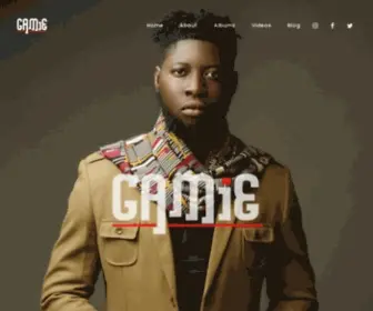 Itsgamie.com(Rapper, Singer, and Poet) Screenshot