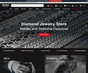 Itshot.com(Real Diamond & Gold Jewelry) Screenshot