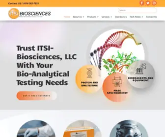 Itsibio.com(ITSI-Biosciences LLC) Screenshot