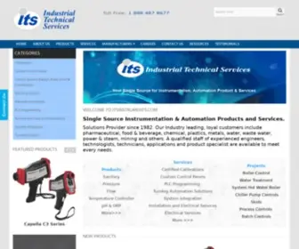 Itsinstruments.com(Industrial Technical Services) Screenshot