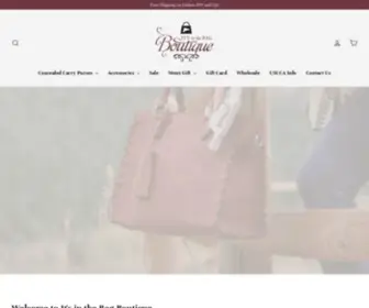 Itsinthebagboutique.com(Concealed Carry Purses) Screenshot