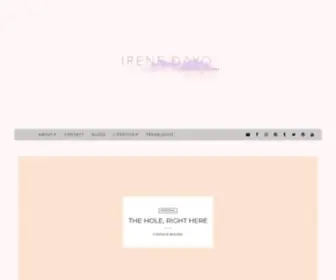 Itsirenedayo.com(Lifestyle & Travel Blog by Irene Dayo) Screenshot