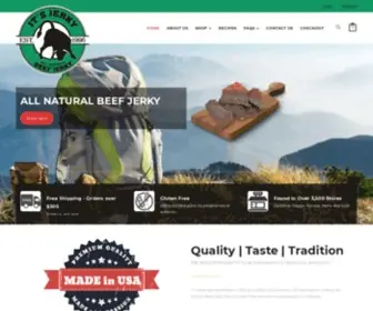 Itsjerky.com(Beef) Screenshot