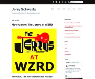 Itsjerryschwartz.com(Singer-Songwriter, Novelist) Screenshot