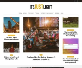 Itsjustlight.com(Visual Inspiration and Instruction Served Daily) Screenshot