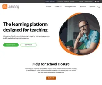 Itslearning.co.uk(Europe's Leading Virtual Learning Environment for Education) Screenshot
