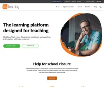 Itslearning.eu(Itslearning is a Learning Management System (LMS)) Screenshot