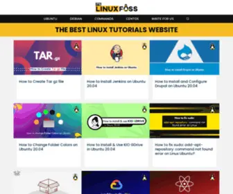 Itslinuxfoss.com(Tutorials on Linux) Screenshot