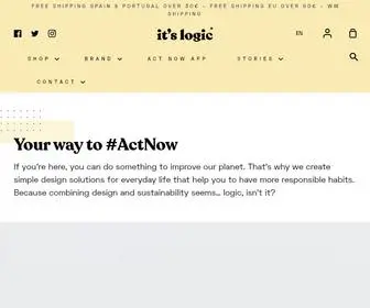 Itslogicnow.com(When we founded it’s logic we had a clear mission) Screenshot