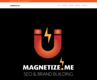 Itsmagneticmarketing.com(Magnetize.ME a Local SEO Company near Atlanta) Screenshot