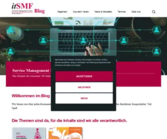 ITSMF.blog(Service Management Forum) Screenshot