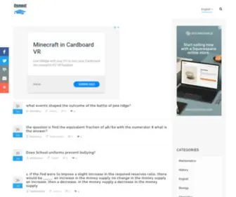 Itsmost.com(Education website) Screenshot