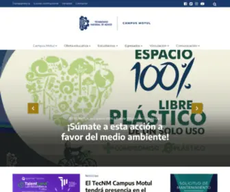 Itsmotul.edu.mx(Todos somos TecNM) Screenshot