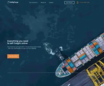 Itsmycargo.com(Digital online cargo booking tool) Screenshot