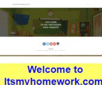 Itsmyhomework.com(ItsMyHomeWork) Screenshot