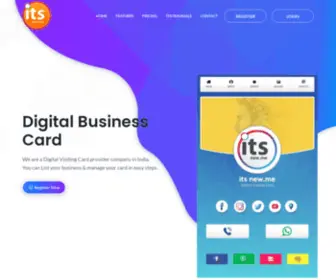 Itsnew.me(Digital Business Card) Screenshot