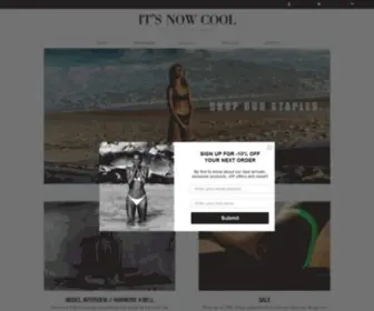 Itsnowcool.com(It's Now Cool) Screenshot