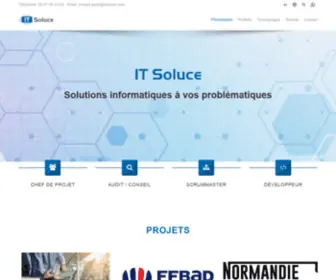 Itsoluce.com(IT Soluce) Screenshot