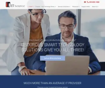 Itsource.com(Technology Managed Services) Screenshot
