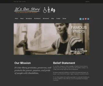 Itsourstory.com(It's Our Story) Screenshot