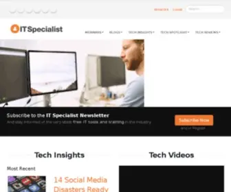 Itspecialist.com(IT Specialist) Screenshot
