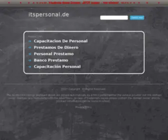 Itspersonal.de(Dessousparty) Screenshot