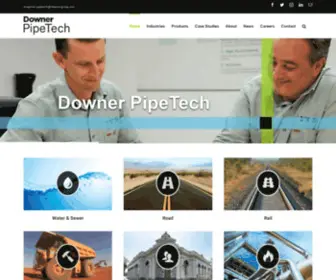 Itspipetech.com.au(Downer PipeTech) Screenshot