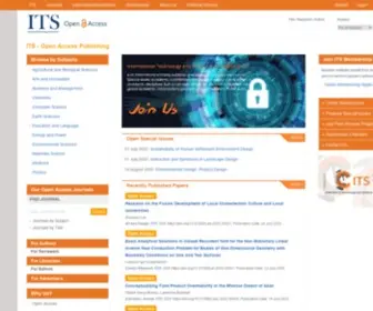 Itspoa.com(Open Access Publishing) Screenshot