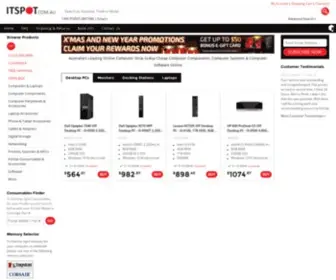 Itspot.com.au(Buy Cheap Computer Components & Computer Parts Online) Screenshot
