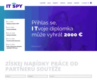 Itspy.cz(Hlavní strana) Screenshot