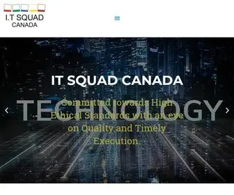 Itsquads.ca(IT Squad Canada) Screenshot