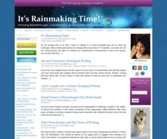 Itsrainmakingtime.com(Amazing Breakthroughs) Screenshot