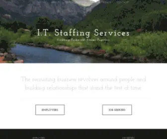 Itstaffingservices.com(Technical staffing) Screenshot