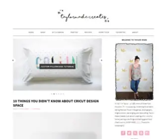 Itstaylormade.com(DIY, Home Decor & Sewing) Screenshot