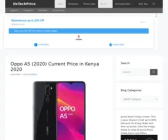 Itstechprice.com(Price of Phones) Screenshot