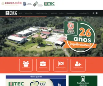 Itsteziutlan.edu.mx(Tec de Teziutlán) Screenshot