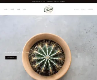 Itsthecactusclub.com(Cactus Club Co) Screenshot