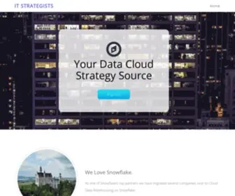 Itstrategists.com(We Eat Big Data For Breakfast) Screenshot